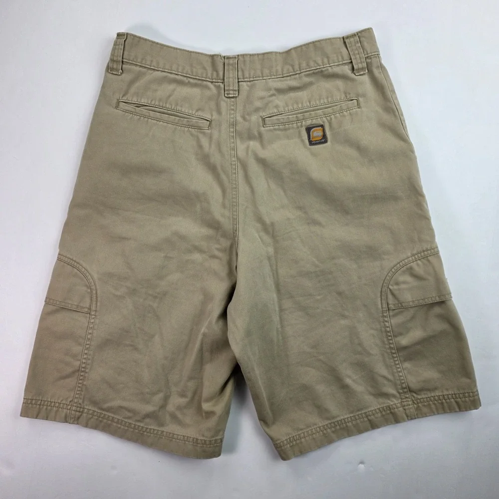 Vintage 1990s Women's Levi's Silver‎ Tab Khakis Cargo Shorts Size 18